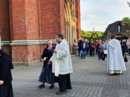 Nabożeństwo do MB Fatimskiej z procesją, 13.05.2025
